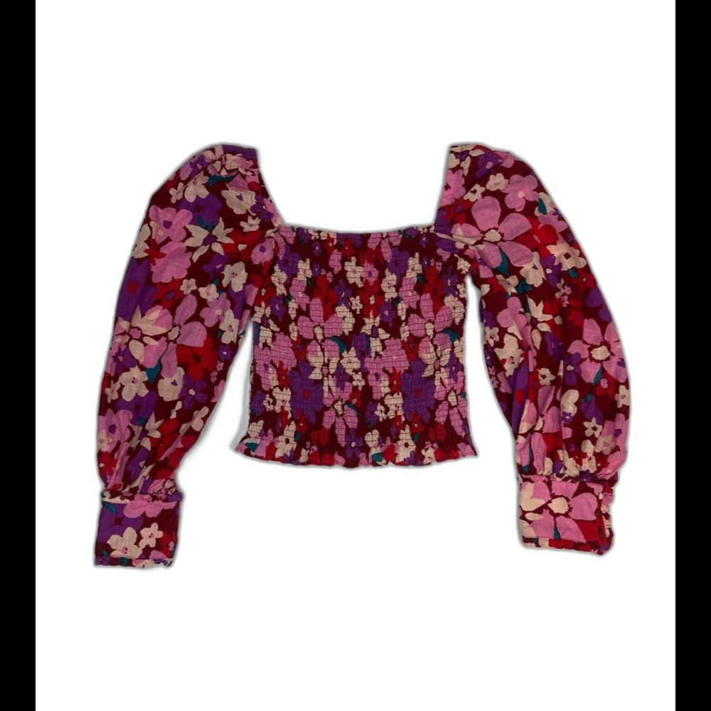 Free People Ariana Printed Crop Top - Party Combo size XS